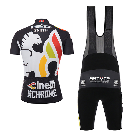 Maglia Cinelli Chrome Training Manica Corta 2017 nero